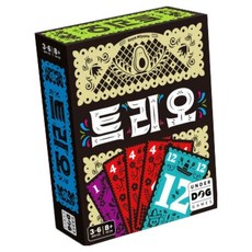 UNDER DOG GAMES Trio 桌遊, 1個, 混合顏色