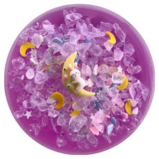 艾蜜莉史萊姆 甜夢透明史萊姆, 1個, 紫色, 250g