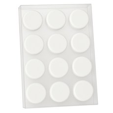 TIS 塑形自訂耳塞 白色, 1個, 12入