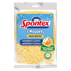 스폰텍스 MOPPETS 모펫 컬러 포인트 스펀지, 1개, 3개입