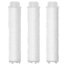 novita 諾維達 蓮蓬頭沉積物濾芯 補充包 SA-FO040K, 3個, 無香