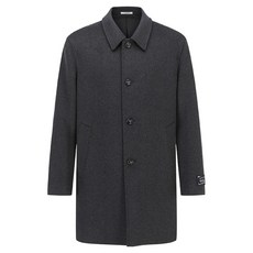 올젠 남성용 울 캐시미어 스탠드칼라 코트 ZAD4CG1903