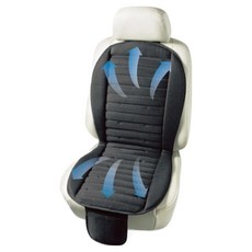 BONFORM 涼風座墊 梯形出風 12V/24V B5472-07, 1個, 黑色