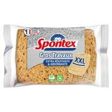 스폰텍스 GROS TRAVAUX 스크럽 스펀지 XXL 대형, 1개, 1개입