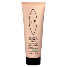 Lip Intimate Care 椰子牛奶磨砂凝露, 1個, 50ml
