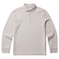 olzen 男款刷毛純色翻領T恤 ZAD4TT1902