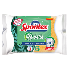 스폰텍스 RE BELLE 감성 디자인 스크럽 스펀지, 1개, 2개입