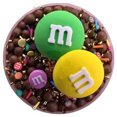 Emily slime I M Choco 奶油史萊姆 黏土裝飾, 1個, 280g, 混合色