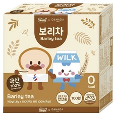 다하다 보리차, 1.6g, 100개입, 1개