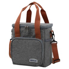 BRIVILAS KODACHIEF 保冷日常感性便當袋, 1個, 灰色