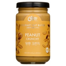 오트리 고메 넛버터 땅콩 크런치, 230g, 1개