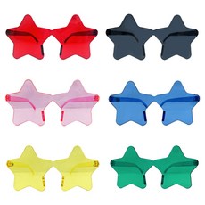 미미파티 인싸 행사 축제 체육대회 단체 파티 선글라스 안경 세트, 틴트별 믹스, 1세트