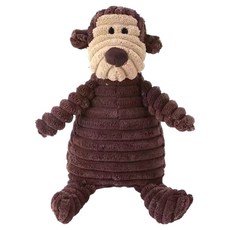 高精寵物 寵物發聲玩具 小猴子, 1個, 咖啡色