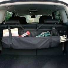 Chronicle 汽車用復古簡易後車廂折疊掛式收納袋, 黑色