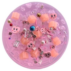 EMILY SLIME 愛情雨透明史萊姆, 1個, 250g, 粉紅色