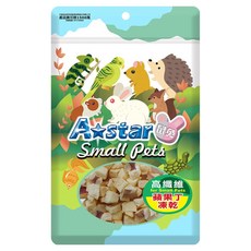 A star 高纖維抗敏凍乾蘋果丁, 1個, 25g