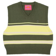 COMO NINOZ 男女通用 STRIPE KNIT VEST WN246RASVZ01