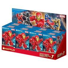 Keeppley 漫威積木公仔8件組, 1套