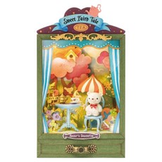 Rolife 若來 秘密花園 劇場組裝小屋 小熊甜茶 DS024, 1個