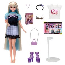 TAKARA TOMY Licca 莉卡娃娃 17歲時尚大明星珍妮, 1套, 混和顏色