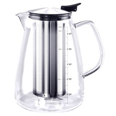 SADOMAIN 仙德曼 直火花茶壺, 透明色, 900ml, 1個