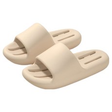 블럭마트 키높이 물빠짐 욕실화, 아이보리, 1개