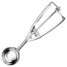ibili 傳統冰淇淋挖杓 4cm, 1個, 銀色