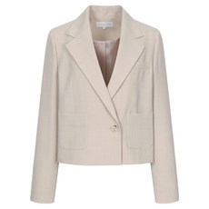 OLIVE DES OLIVE 女款標準半雙排釦夾克