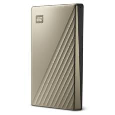 Western Digital 威騰 My Passport Ultra 行動硬碟 WDBFTM0040BGD-WESN 2.5吋 Type-C 1個, 4TB, 金色