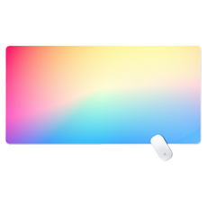 Shopping Doctor 遊戲 辦公用 滑鼠長墊 600 x 300 x 3 mm, 1個, 彩虹色