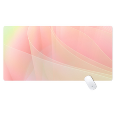 Shopping Doctor 遊戲用 辦公用 滑鼠長墊 600 x 300 x 3 mm, 1個, 粉紅色