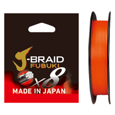 DAIWA 大和 J Blade Houbuki 8編織釣魚線, 1個, 粉碎橙