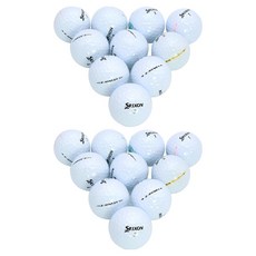 Srixon Unique Epic Z-Star XV混合高爾夫二手球 A+級 42.67mm, 20顆, 1顆, 白色