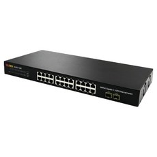 SOLTECH V3 千兆 24埠 2插槽 SFP 交換式集線器, 1個, SOLTECH-2600