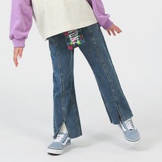 제이키즈 여아용 랜들 트임 데님 팬츠 J8393