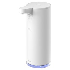 무아스 퓨어앤클린 소프트버블 메탈 자동 디스펜서, 화이트, 1개