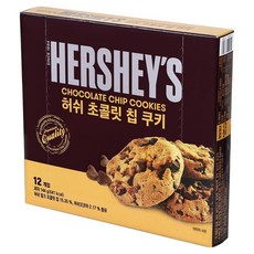 허쉬 초콜릿 칩 쿠키 12p, 144g, 1개