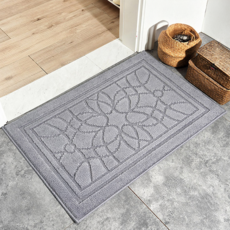 Osun 吸水不透水玄關大門耐磨防滑地墊 CE473 曼陀羅