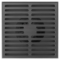 미리내 不鏽鋼線型150方型排水孔, 灰色