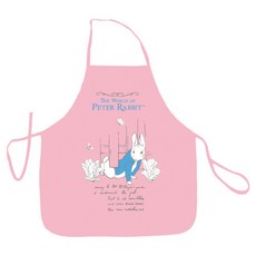 PETER RABBIT 比得兔 簡易圍裙 NF360C, 1個, 粉色