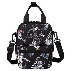 Disney 迪士尼 米奇好朋友 兩用後背包 PTD24-G5-81BK, 黑色