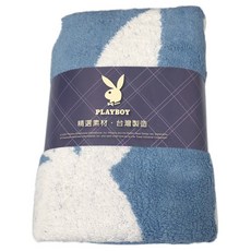PLAYBOY 閃爍星空浴巾, 靛藍, 1條