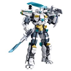 GN積木 機械機器人積木 冰霜機器人戰士 561片 混合顏色, 1個