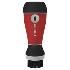 Pitchfix 水刷式高爾夫球桿頭清潔器, 紅色, 1個