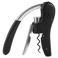 ibili 曲柄螺旋開酒器, 1個, 黑色