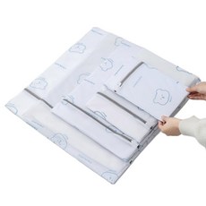 可愛小熊洗衣袋5件組, 1套, 單一顏色