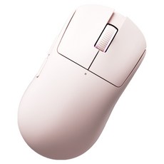 몬스타기어 크루 엘리트 그립감 좋은 맥 북 PC 사무용 게임용 게이밍 마우스, 핑크