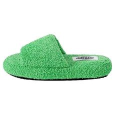 SAINT SATIN Mong Mong 靜音室內拖鞋, 綠色, 1個