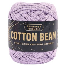 brandyarn Cotton Beam粗棉線 250g 5mm, 1個, 10丁香