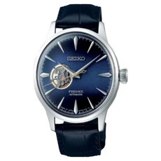 Seiko 精工 Presage 調酒師 藍鏤空機械錶 SSA405J1/4R38-01N0B